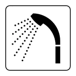Shower SVG Icon
